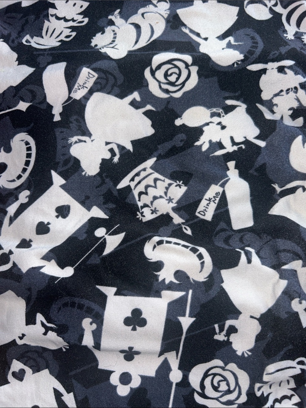 LuLaRoe Alice in Wonderland Character Print Leggings - Picture 2 of 6